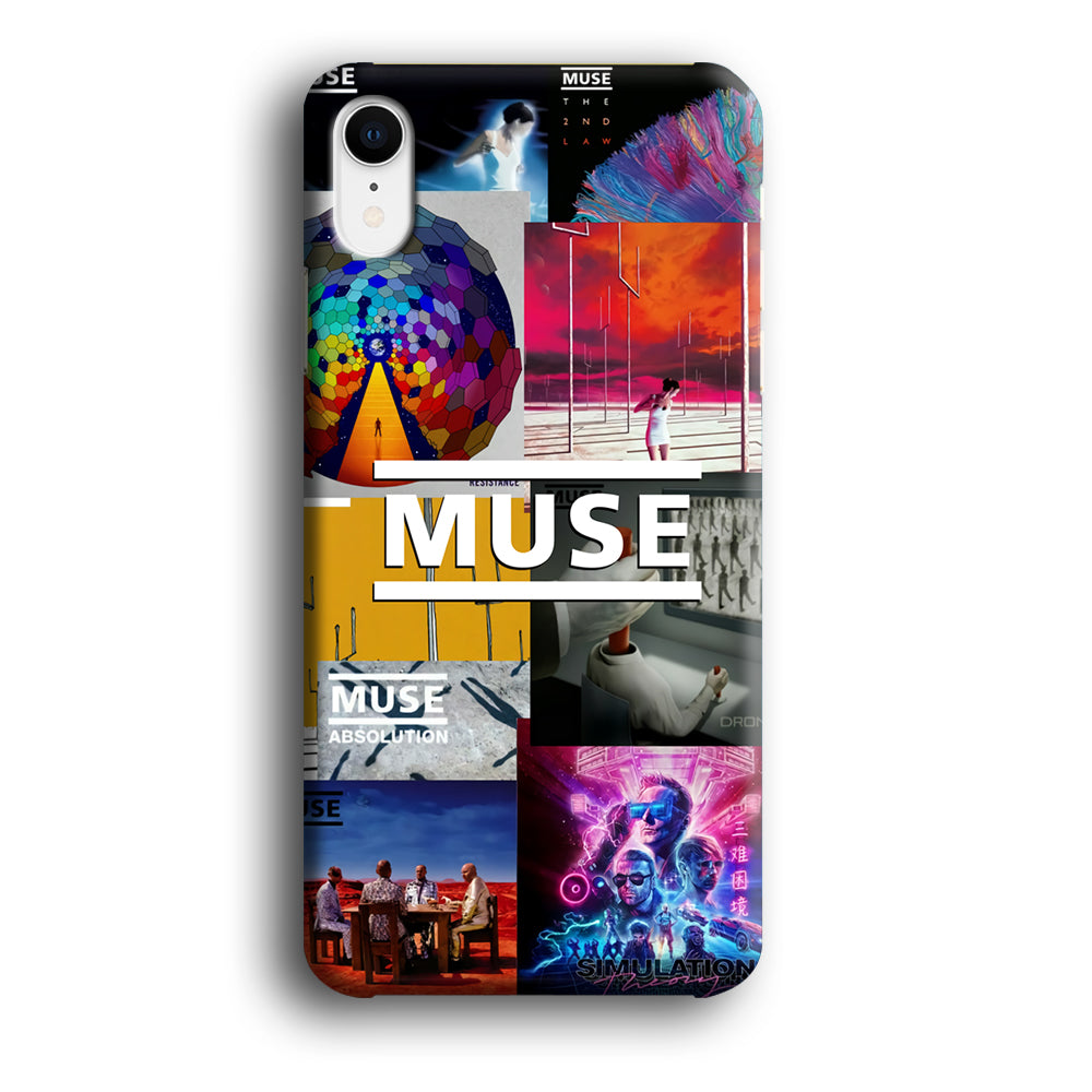 Muse Album Collage iPhone XR Case