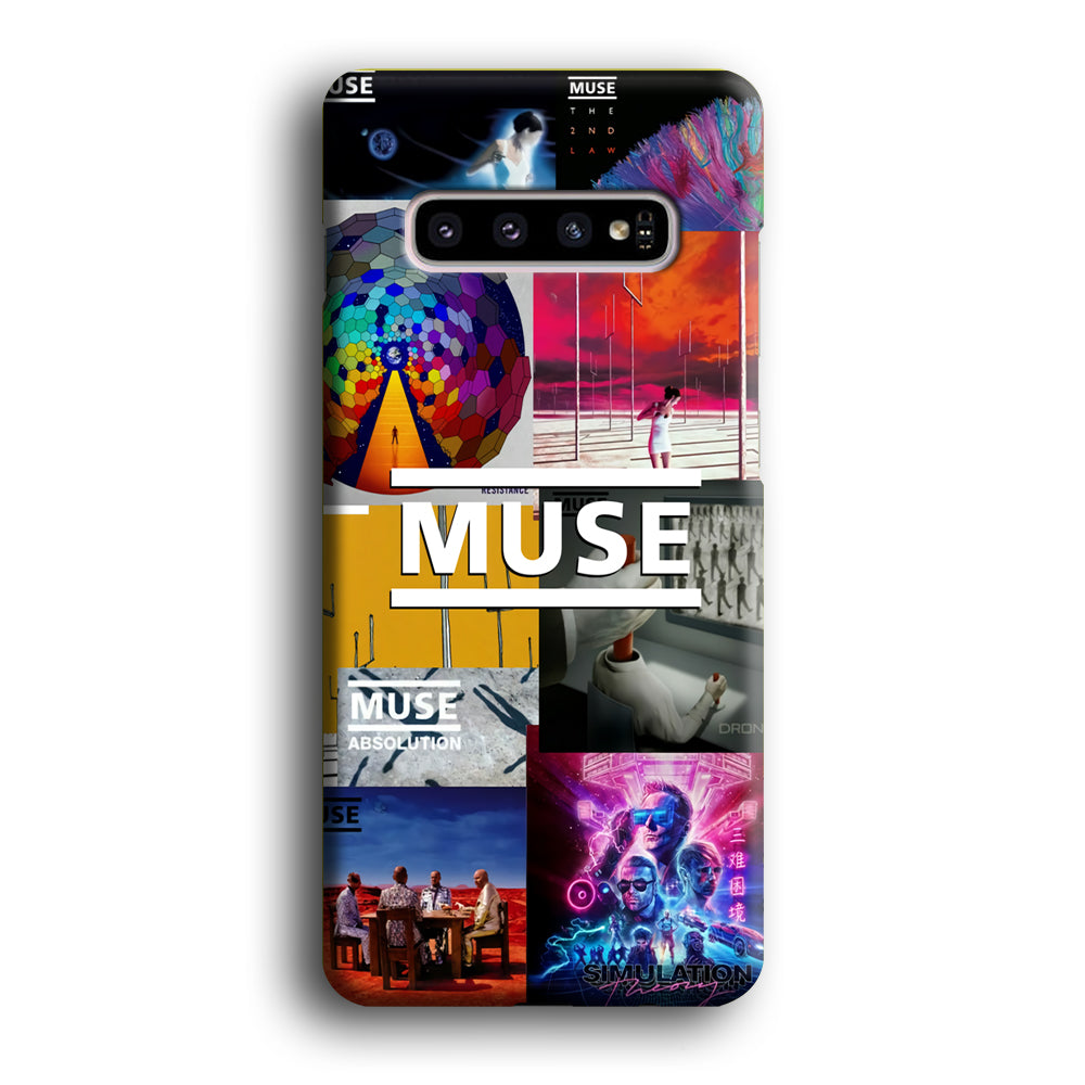 Muse Album Collage Samsung Galaxy S10 Case