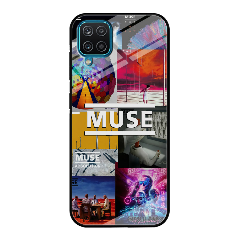 Muse Album Collage Samsung Galaxy A12 Case