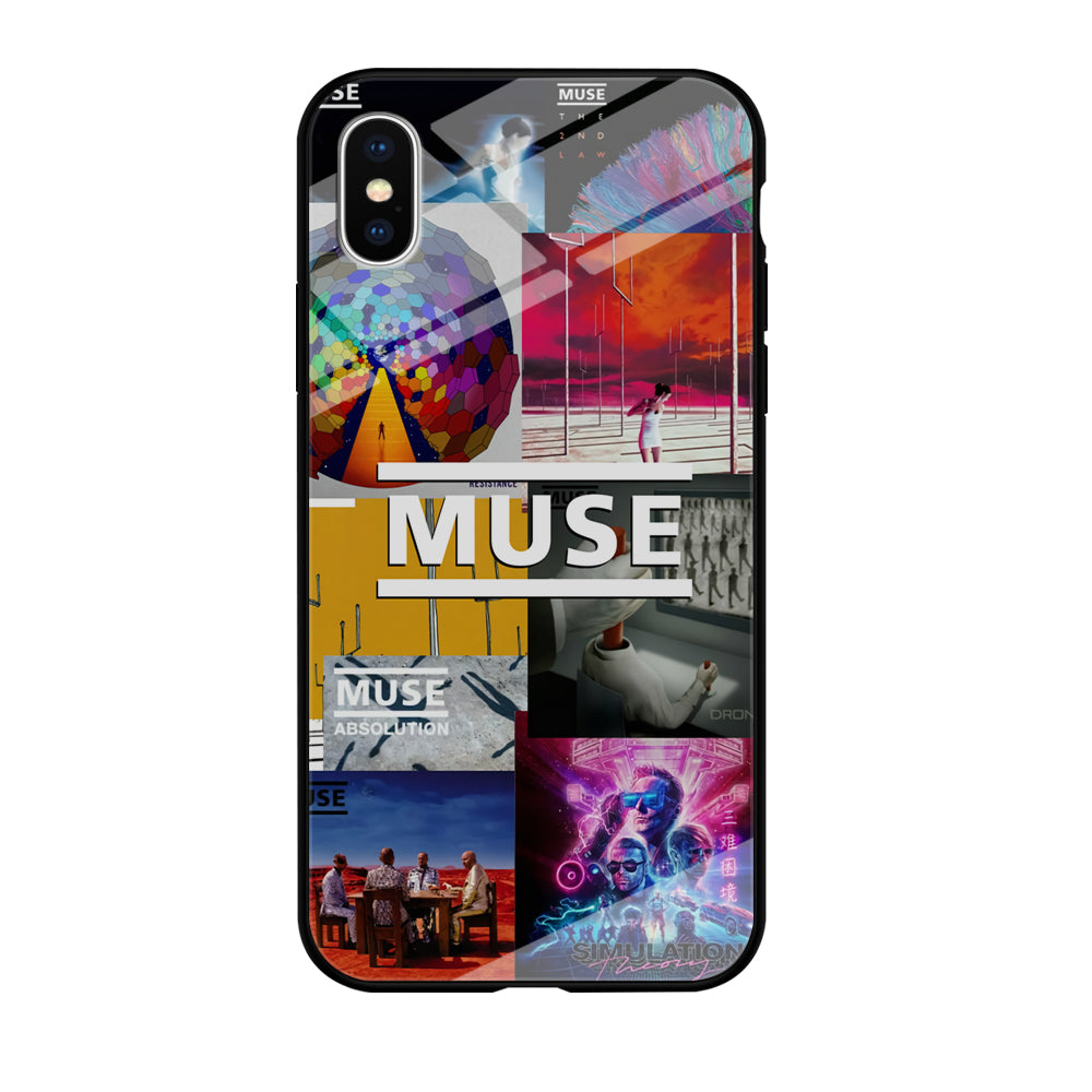 Muse Album Collage iPhone X Case