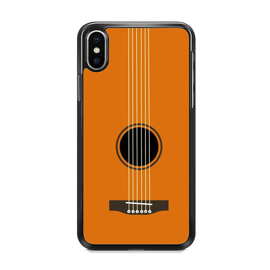 Music Classic Acoustic Guitar iPhone XS MAX Case