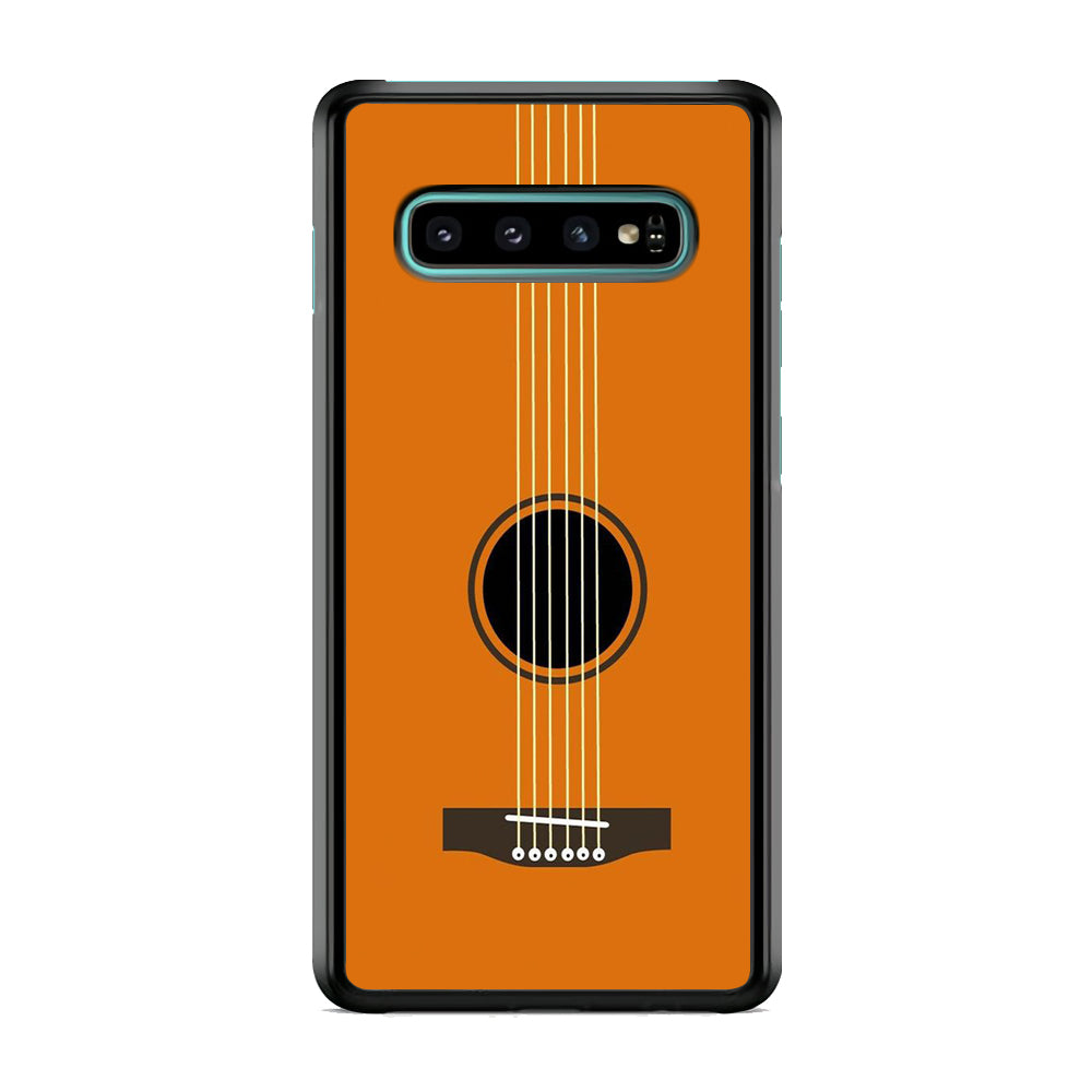 Music Classic Acoustic Guitar Samsung Galaxy S10 Case