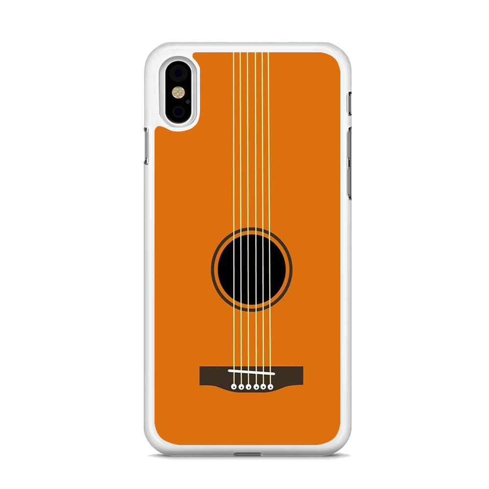 Music Classic Acoustic Guitar iPhone XS MAX Case