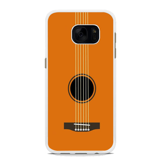Music Classic Acoustic Guitar Samsung Galaxy S7 Edge Case
