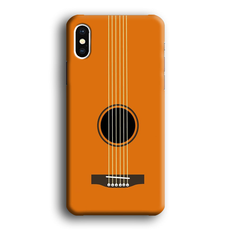 Music Classic Acoustic Guitar iPhone XS MAX Case