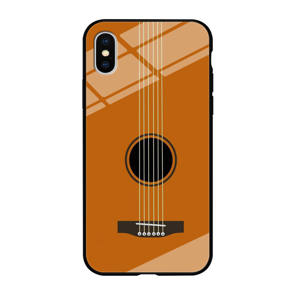 Music Classic Acoustic Guitar iPhone X Case
