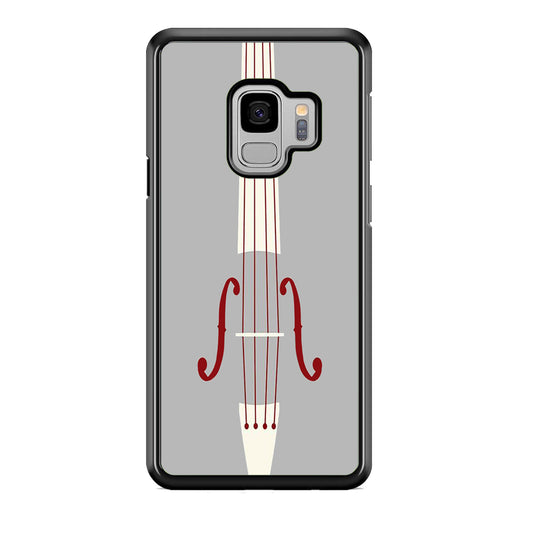 Music Grey Violin Samsung Galaxy S9 Case