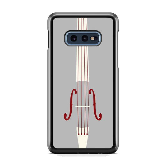 Music Grey Violin Samsung Galaxy S10E Case