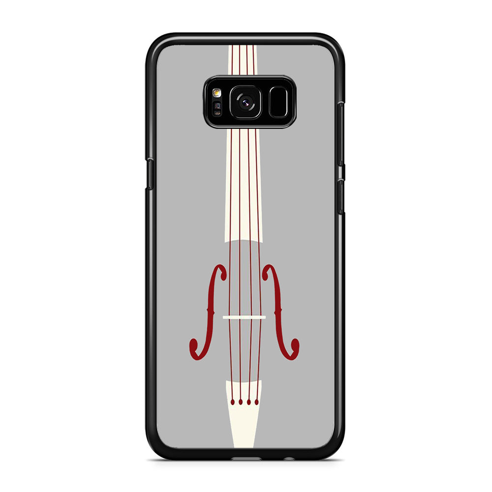 Music Grey Violin Samsung Galaxy S8 Case