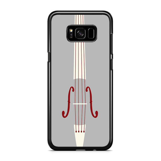 Music Grey Violin Samsung Galaxy S8 Case