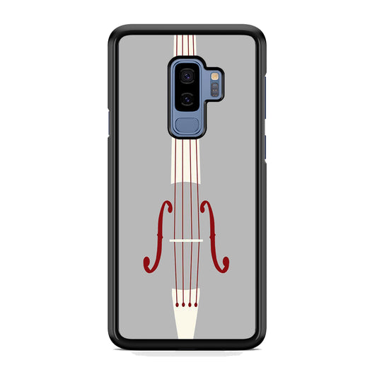 Music Grey Violin Samsung Galaxy S9 Plus Case