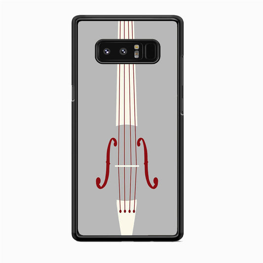 Music Grey Violin Samsung Galaxy Note 8 Case