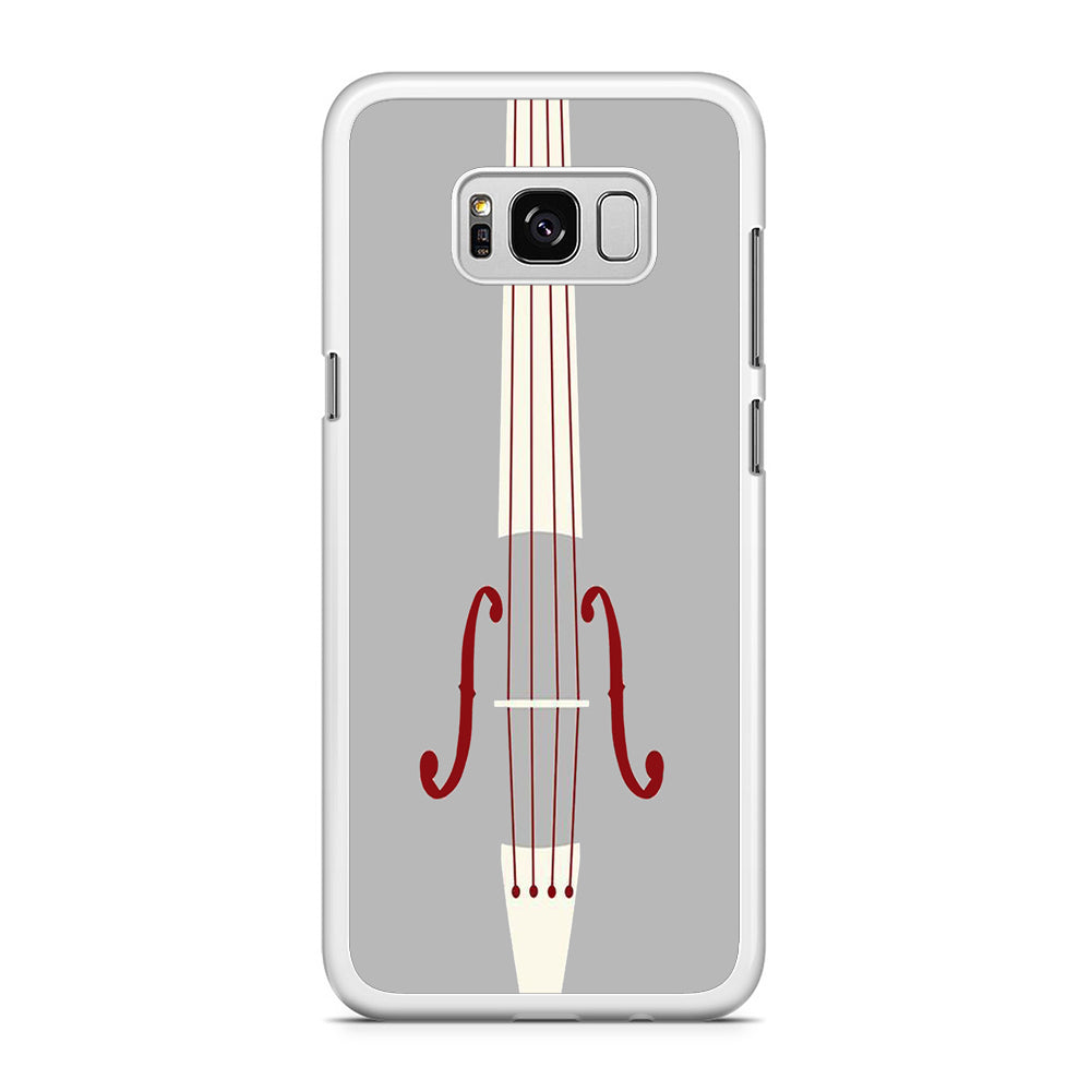 Music Grey Violin Samsung Galaxy S8 Case