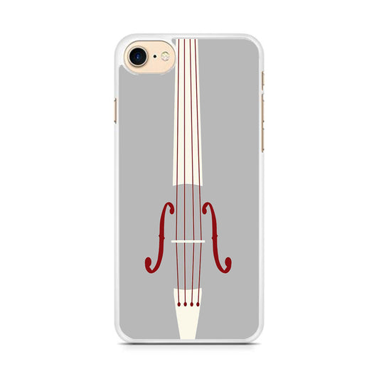 Music Grey Violin iPhone 8 Case