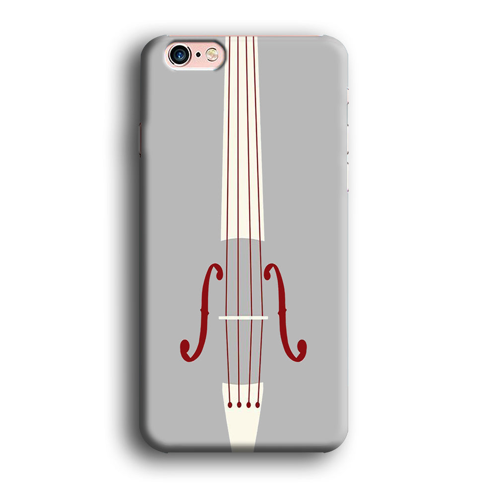 Music Grey Violin iPhone 6 Plus | 6s Plus Case