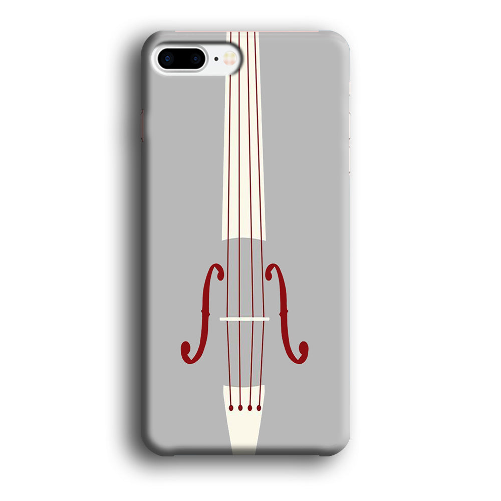 Music Grey Violin iPhone 7 Plus Case