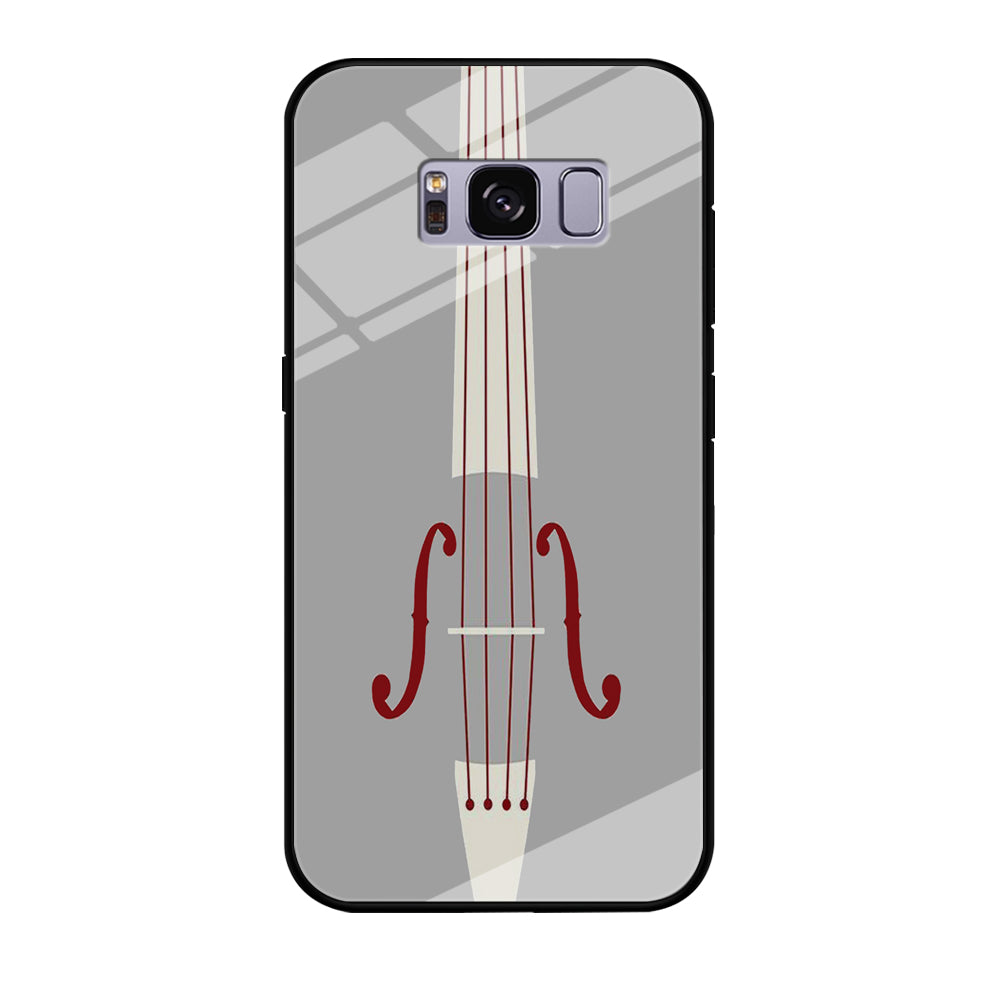 Music Grey Violin Samsung Galaxy S8 Case