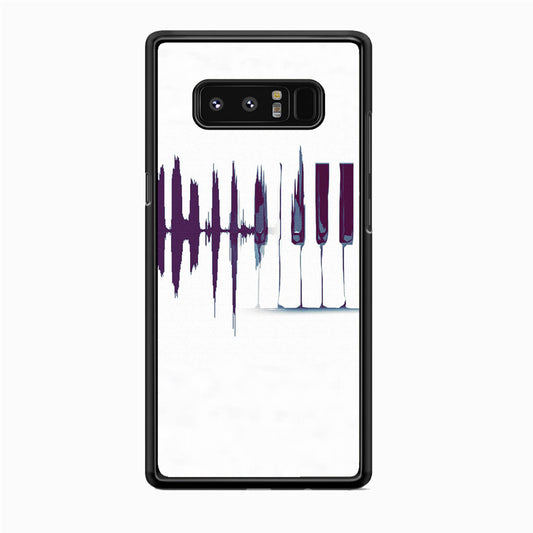 Music Keyboard Frequency Samsung Galaxy Note 8 Case