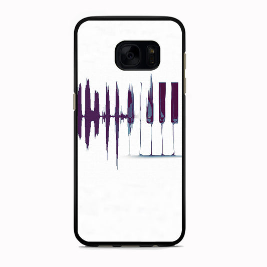Music Keyboard Frequency Samsung Galaxy S7 Edge Case