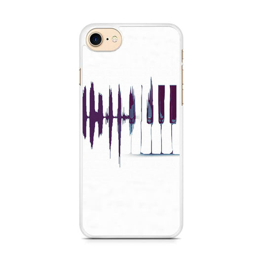 Music Keyboard Frequency iPhone 8 Case