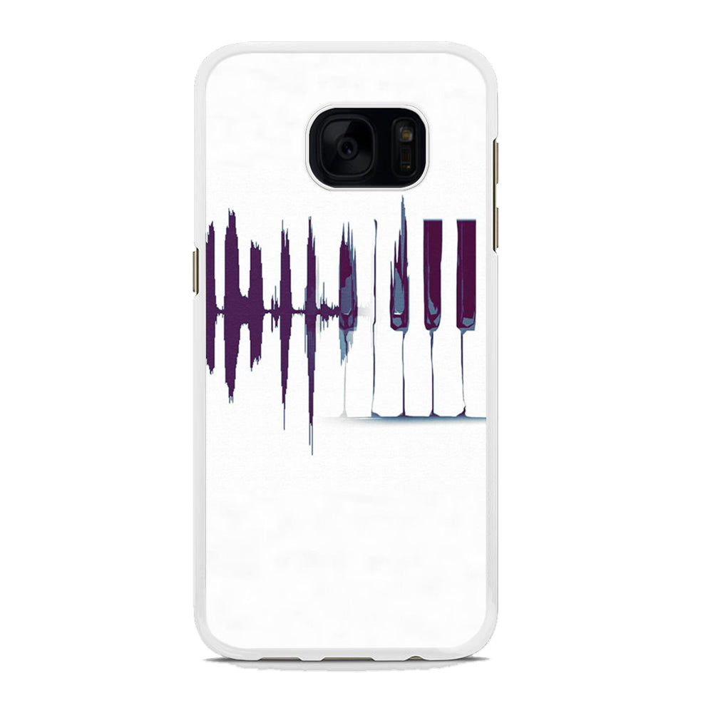 Music Keyboard Frequency Samsung Galaxy S7 Edge Case