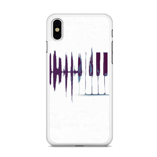 Music Keyboard Frequency iPhone X Case