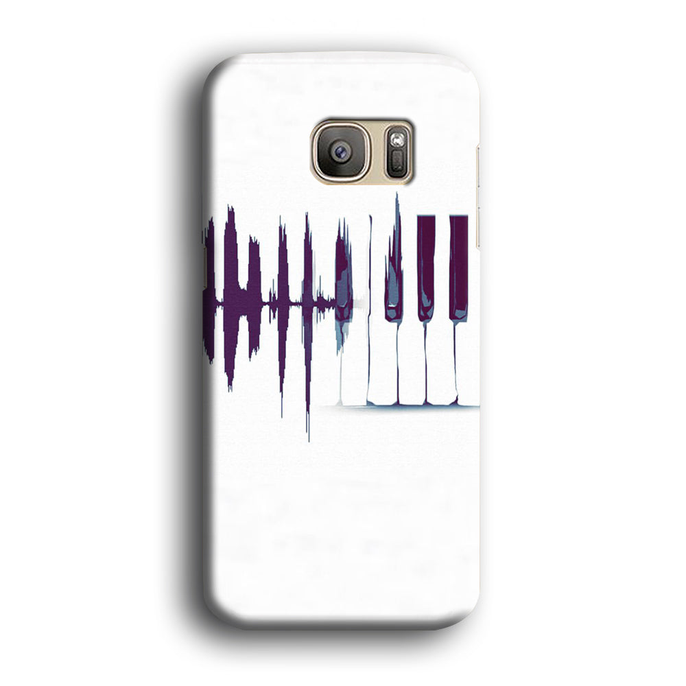 Music Keyboard Frequency Samsung Galaxy S7 Edge Case