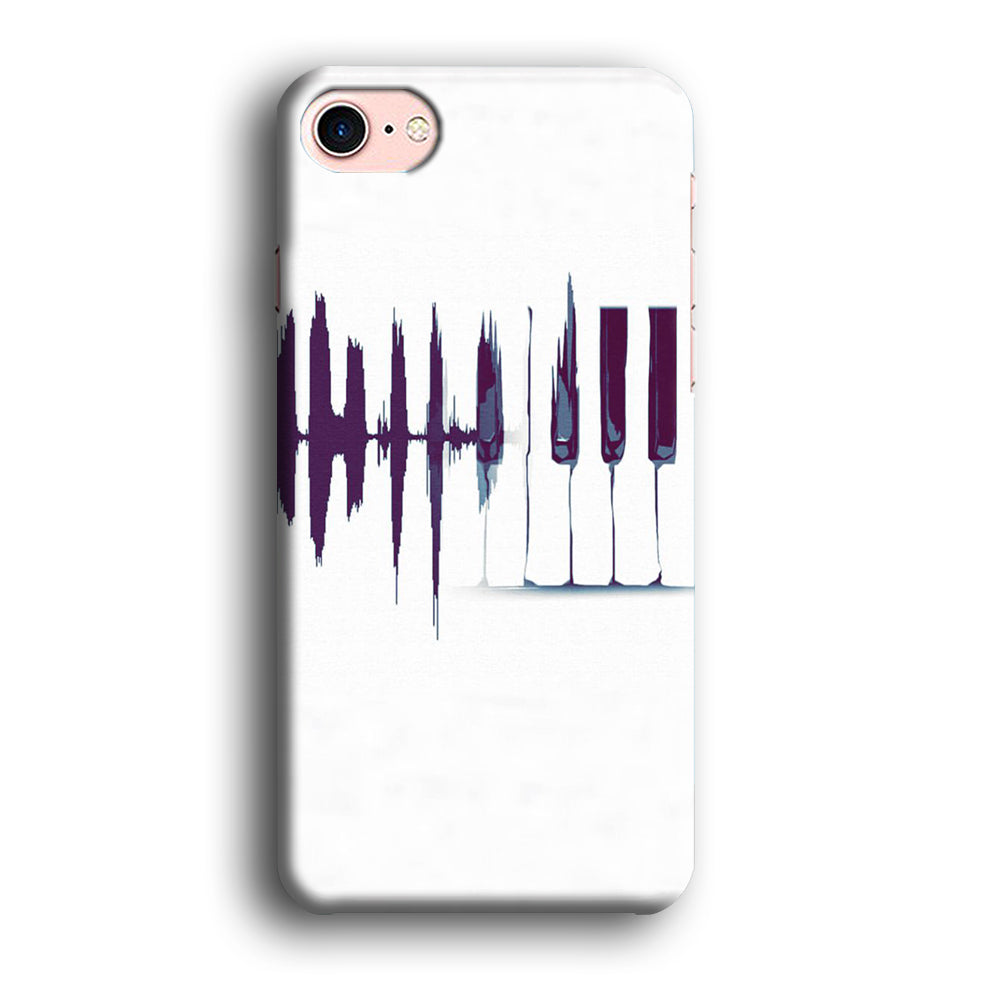 Music Keyboard Frequency iPhone 8 Case