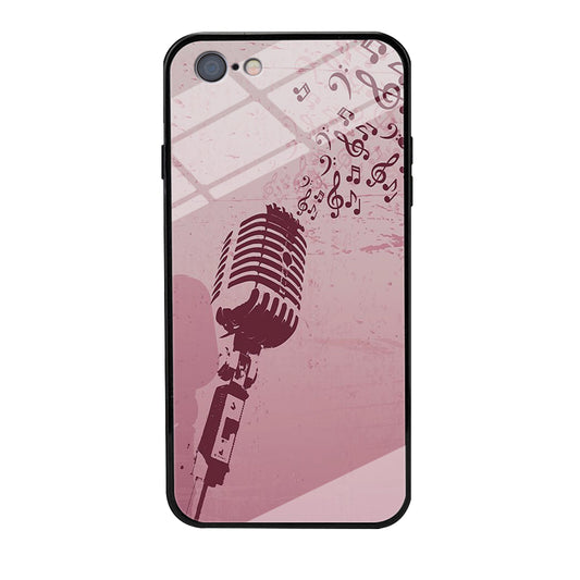 Music Ventage Microphone Pink Art iPhone 6 | 6s Case