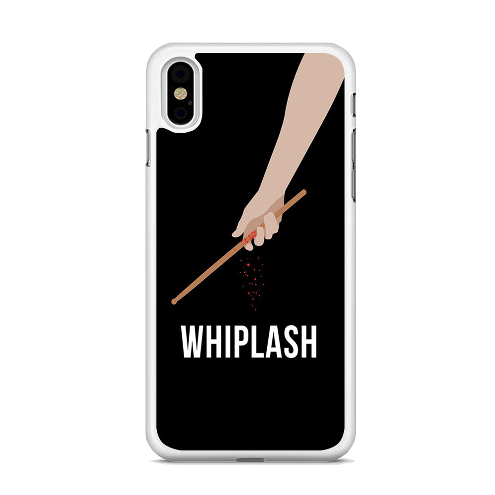 Music Whiplash Drum Stick iPhone X Case