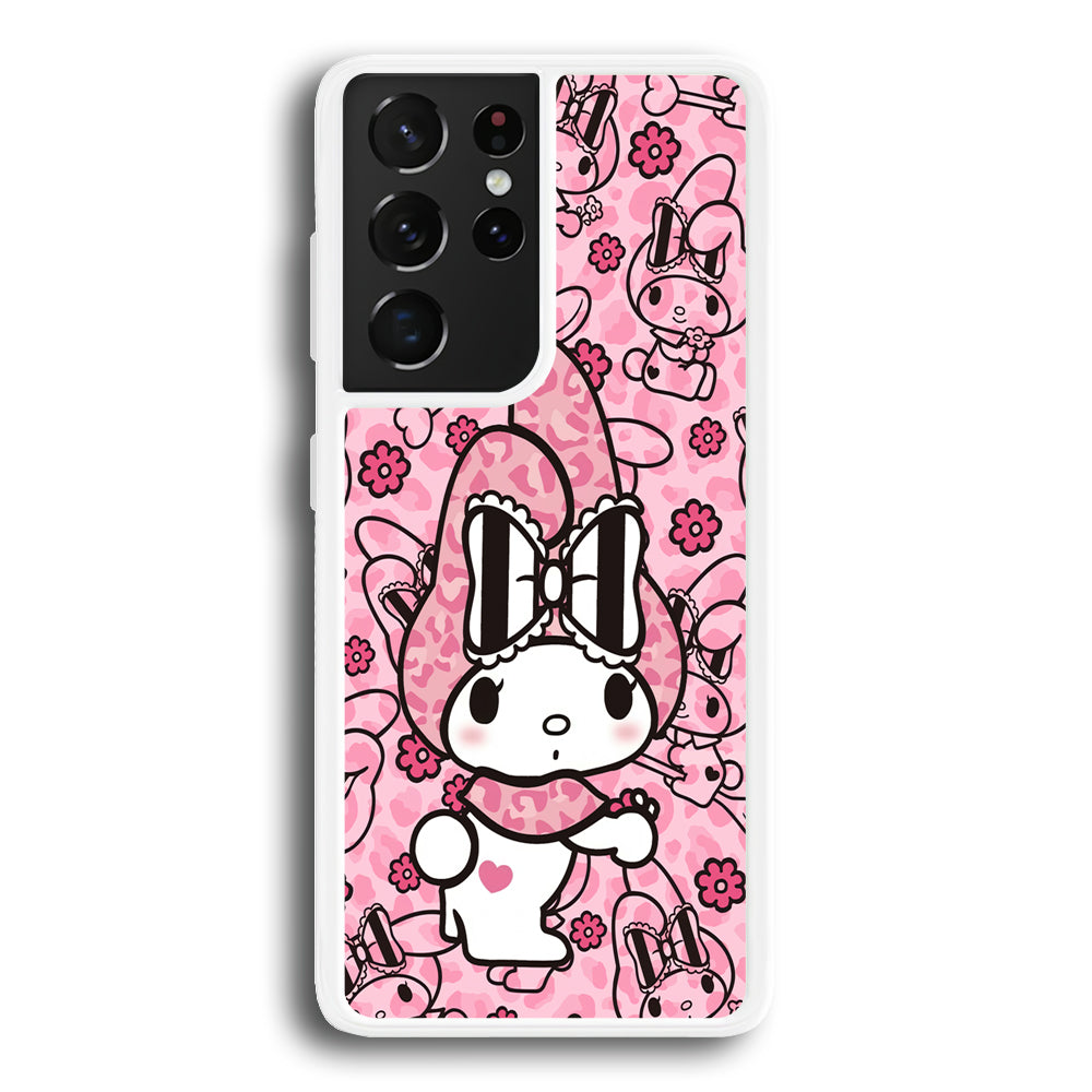 My Melody Pink Skin Samsung Galaxy S21 Ultra Case