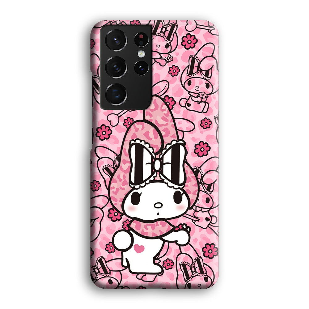 My Melody Pink Skin Samsung Galaxy S21 Ultra Case