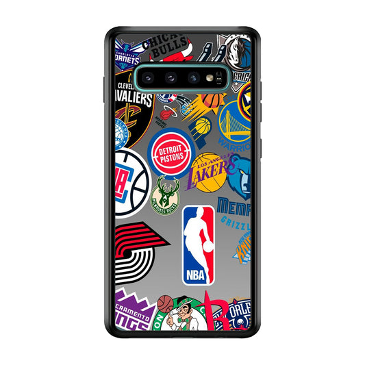 NBA Team Logo Samsung Galaxy S10 Plus Case