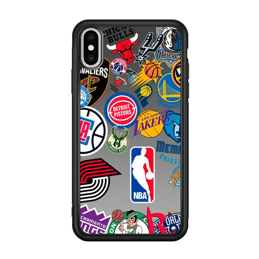 NBA Team Logo iPhone X Case