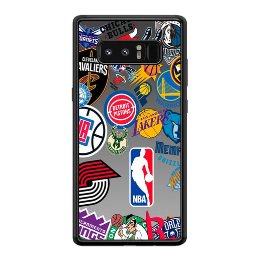 NBA Team Logo Samsung Galaxy Note 8 Case