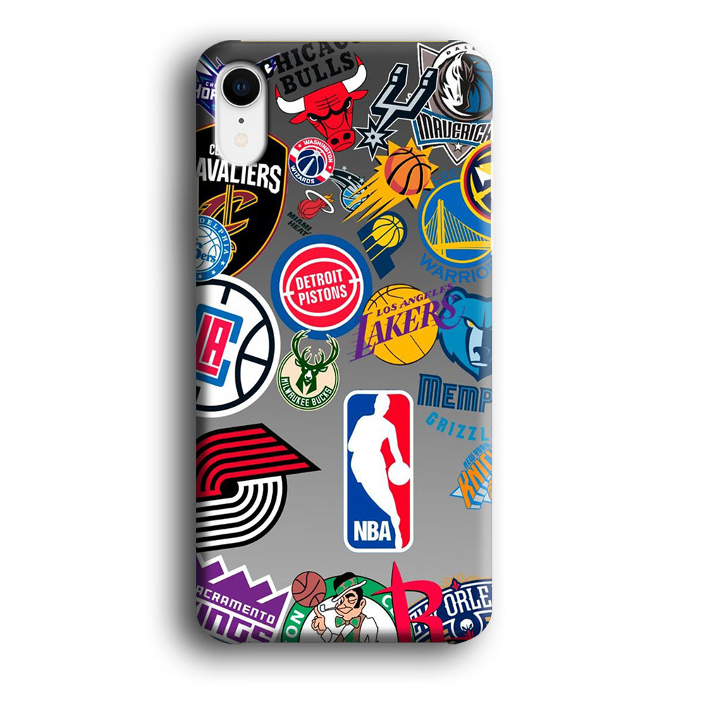 NBA Team Logo iPhone XR Case