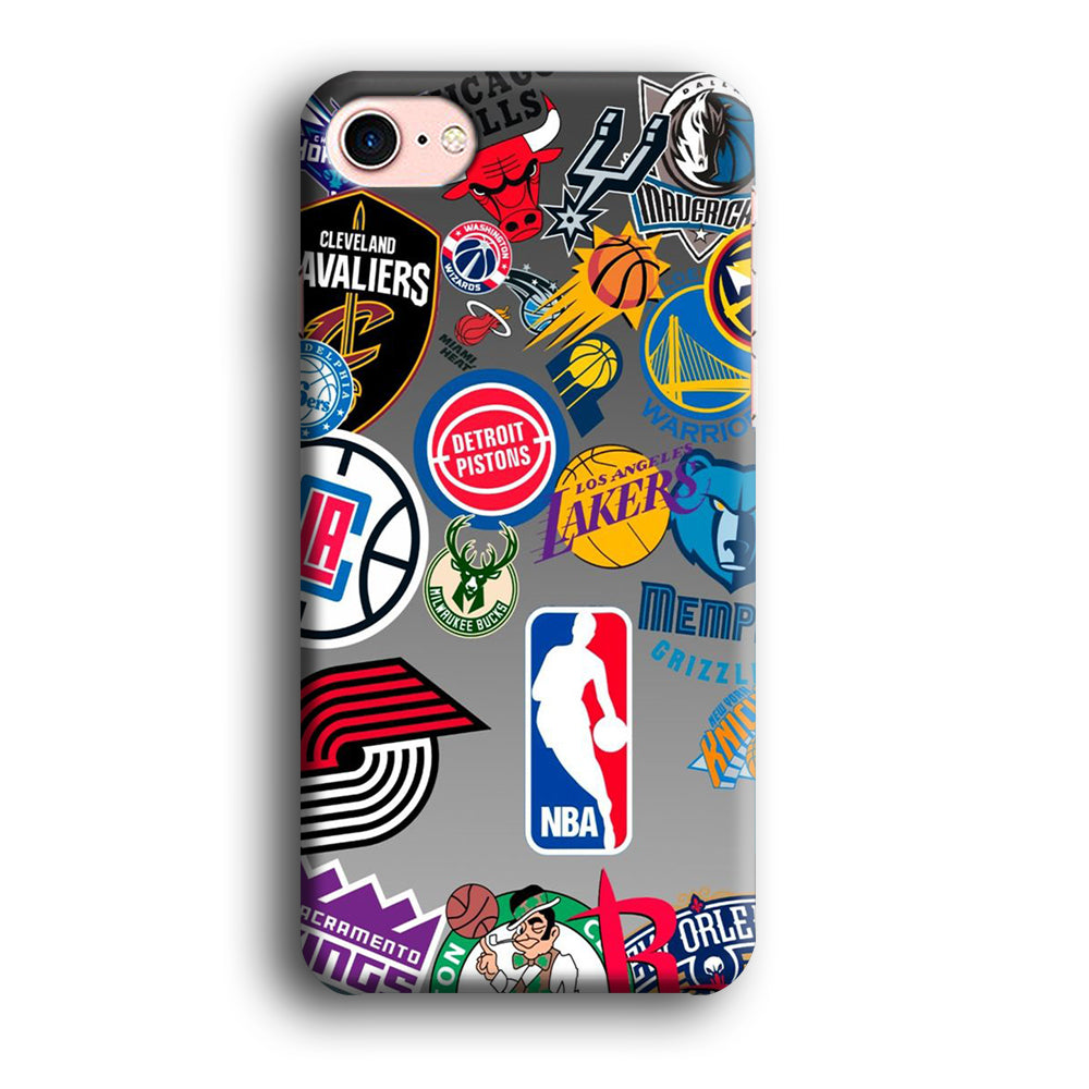 NBA Team Logo iPhone 8 Case