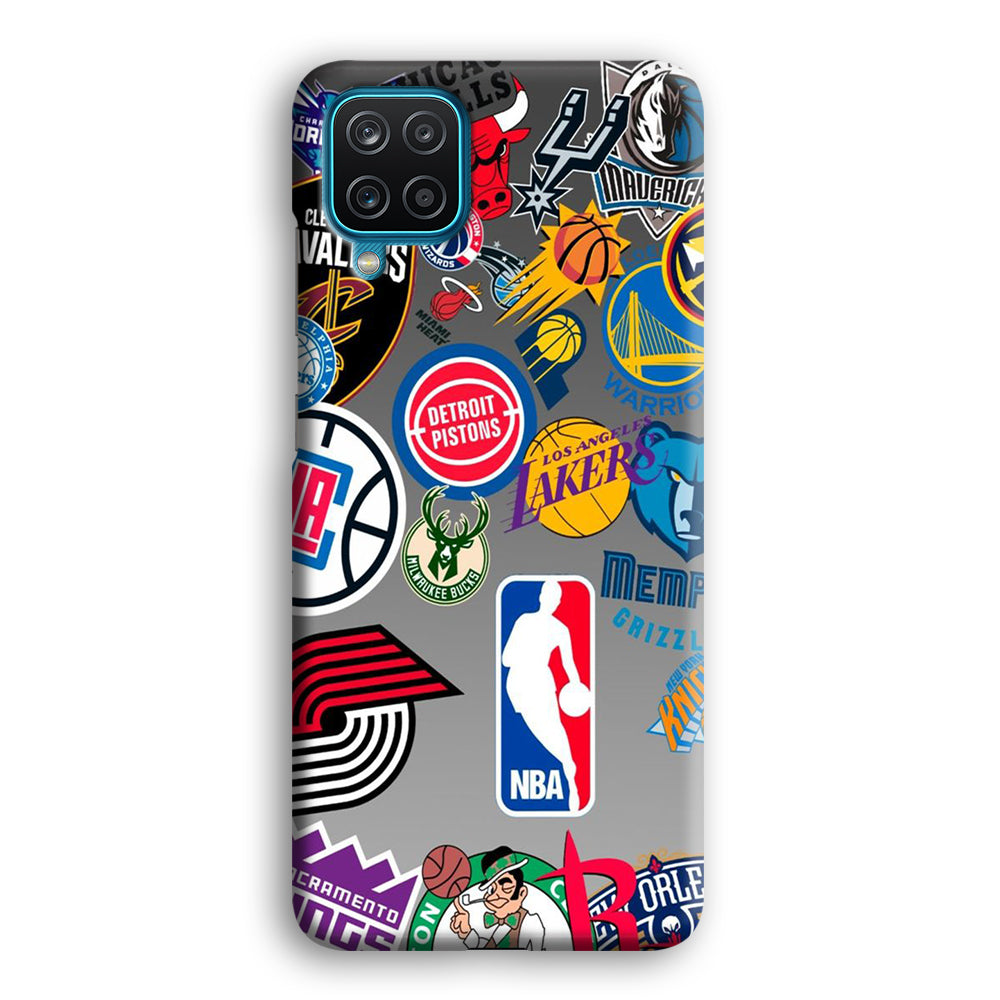 NBA Team Logo Samsung Galaxy A12 Case