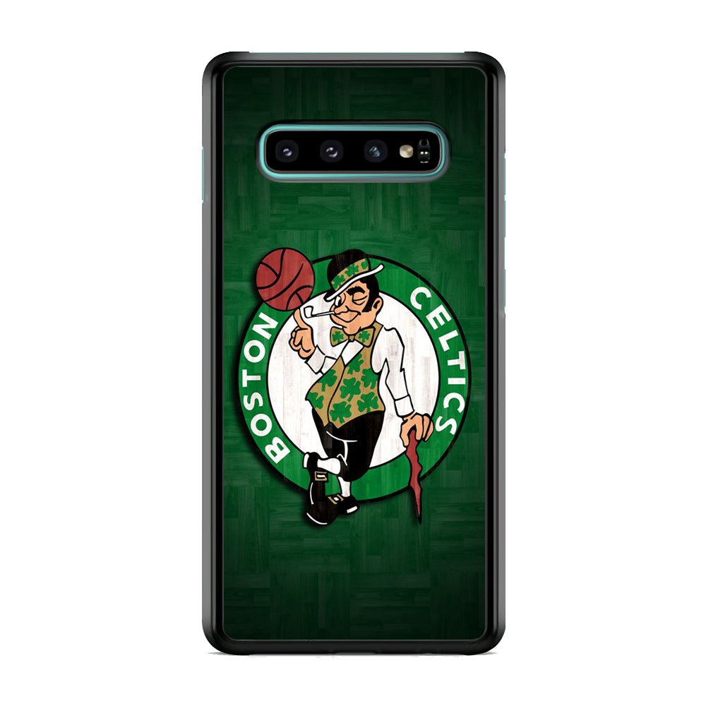 NBA Celtics Boston Logo Samsung Galaxy S10 Plus Case