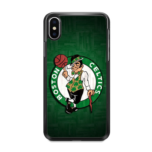 NBA Celtics Boston Logo iPhone XS MAX Case