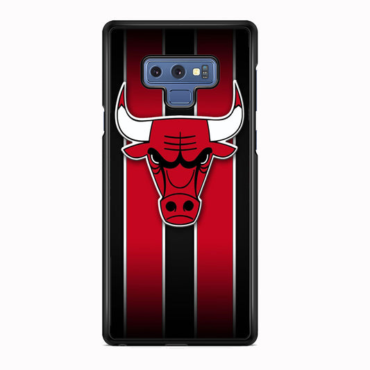 NBA Chicago Bulls Red Stripe Samsung Galaxy Note 9 Case