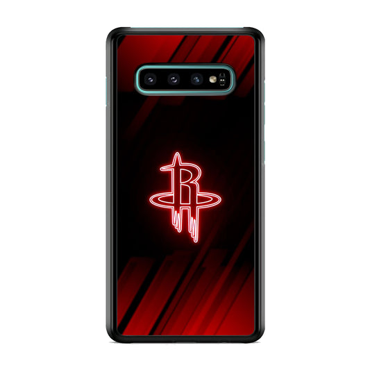 NBA Houston Rockets Red Aura Samsung Galaxy S10 Case