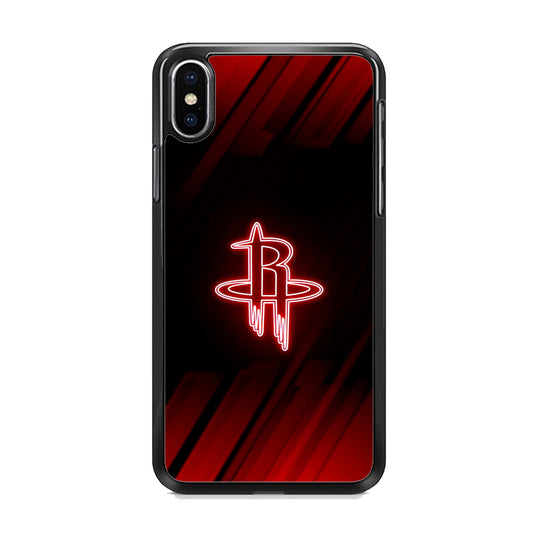 NBA Houston Rockets Red Aura iPhone XS MAX Case