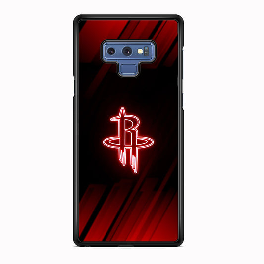 NBA Houston Rockets Red Aura Samsung Galaxy Note 9 Case