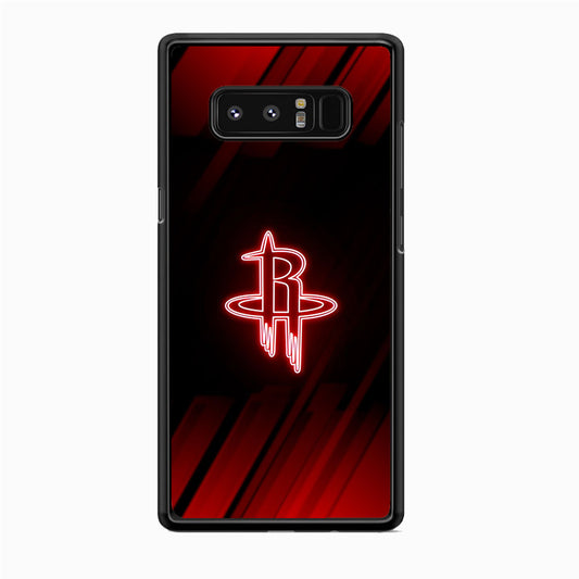 NBA Houston Rockets Red Aura Samsung Galaxy Note 8 Case