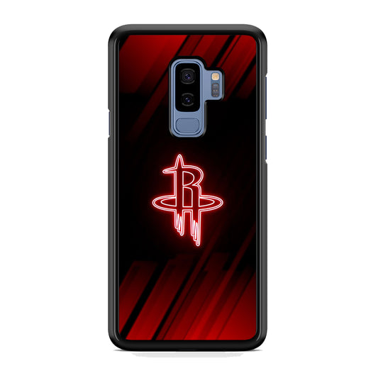 NBA Houston Rockets Red Aura Samsung Galaxy S9 Plus Case