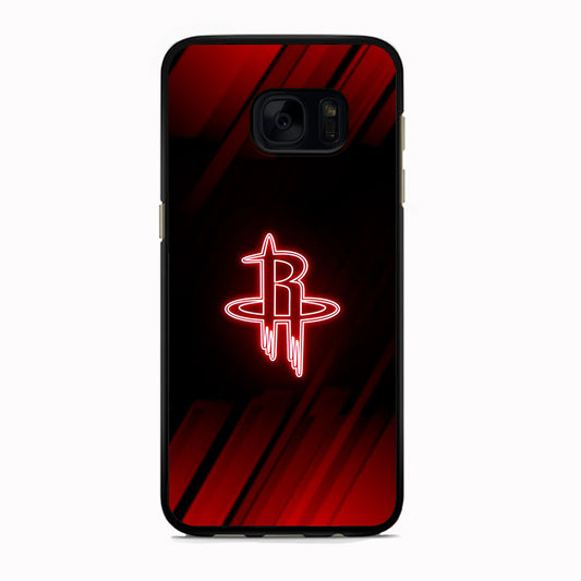NBA Houston Rockets Red Aura Samsung Galaxy S7 Edge Case