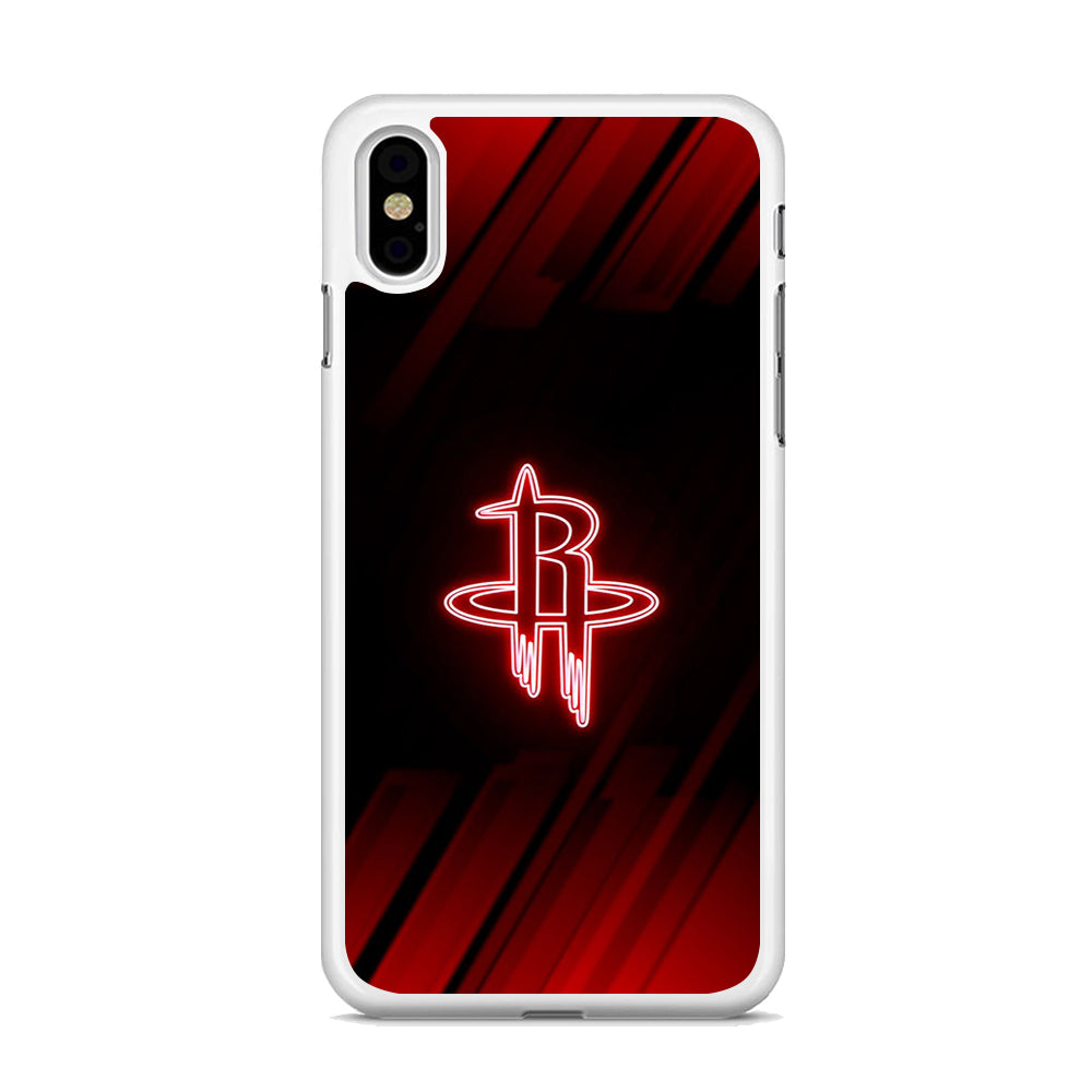NBA Houston Rockets Red Aura iPhone XS MAX Case