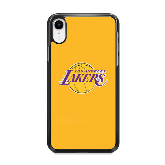 NBA Los Angeles Lakers Yellow iPhone XR Case
