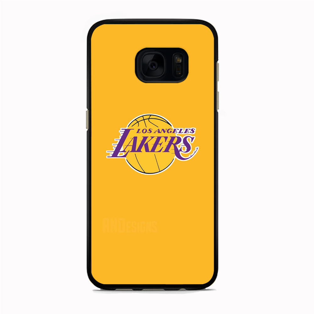 NBA Los Angeles Lakers Yellow Samsung Galaxy S7 Case